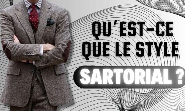 Qu’est-ce que le style sartorial ?