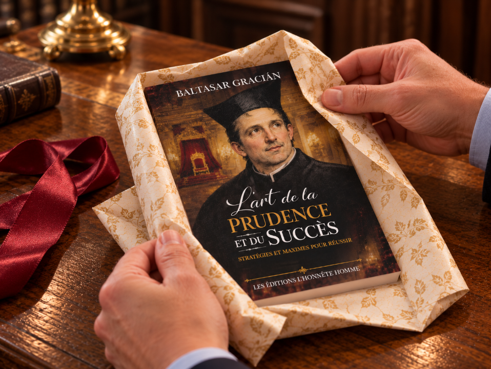 L’Art de la prudence et du succès de Baltasar Gracián déballé comme cadeau