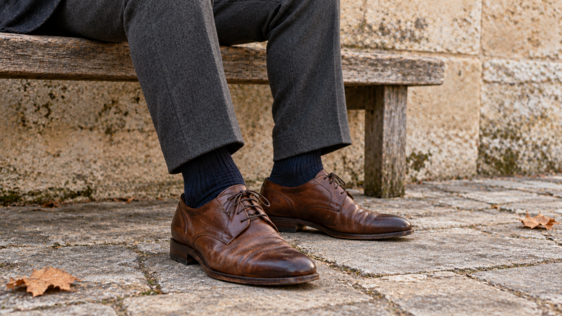 Chaussettes thermiques homme : comment avoir chaud dans des chaussures de ville ?