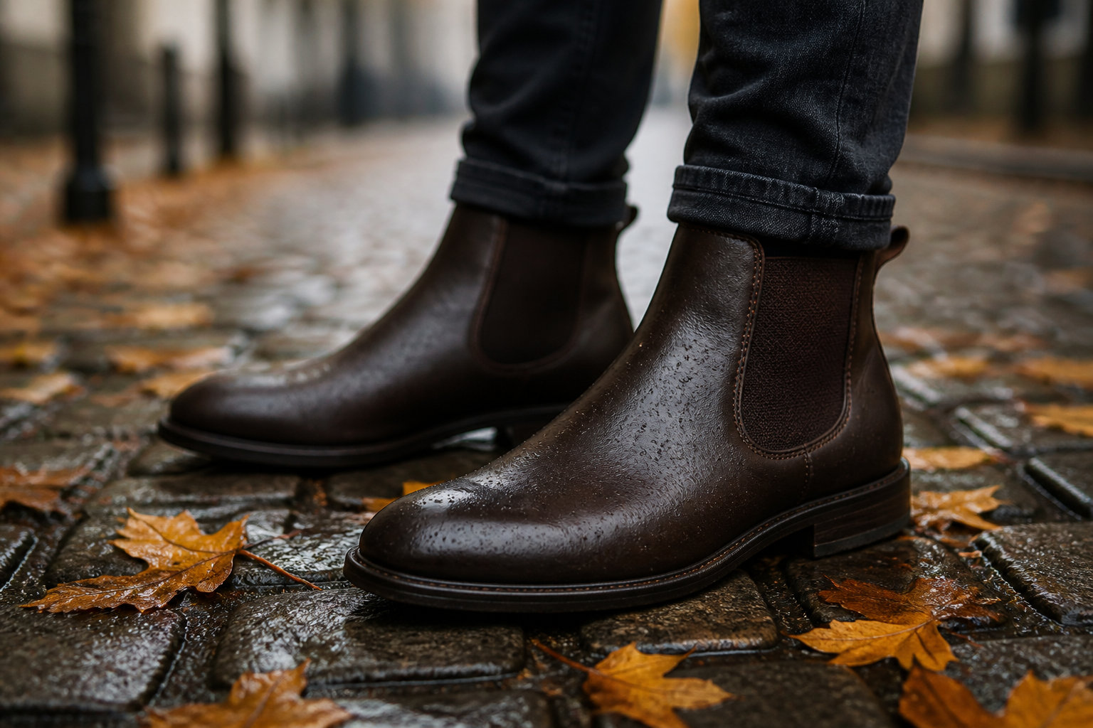 Les bottines en cuir : le pilier de la garde-robe automnale