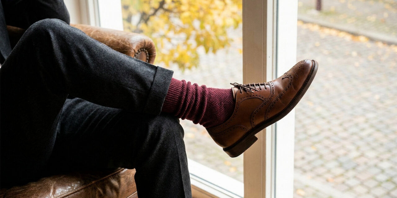 Gentleman : quelles chaussettes porter en automne ?