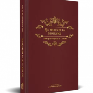Photo du livre "Les règles de la bienséance" de Saint Jean-Baptiste de la Salle.
